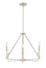Designers Fountain 88486-SP - Uptown 6 Light Chandelier